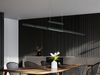 TRIO LEUCHTEN 'TRAJAN' LED Pendelleuchte, dimmbar, höhenverstellbar, Metall Schwarz, 150 x 150 x 6 cm Bild 5