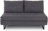 Raburg Schlafsofa 2-Sitzer, klappbare Gästebett-Funktion, Mikrofaser, Zara, bequeme Liegefläche: 150 cm breit x 192 cm tief Bild 5