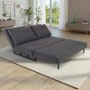 Raburg Schlafsofa 2-Sitzer, klappbare Gästebett-Funktion, Mikrofaser, Zara, bequeme Liegefläche: 150 cm breit x 192 cm tief Bild 2