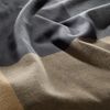Fleuresse Lech Edelflanell Bettwäsche 135x200 Karo karamell grau sand 604386-07 Bild 3