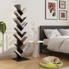 Bücherregal Eksjö Baumform Stahl 150x39x39 cm Schwarz [en. casa] Bild 3