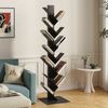 Bücherregal Eksjö Baumform Stahl 150x39x39 cm Schwarz [en. casa] Bild 5