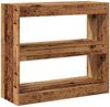 vidaXL Bücherregal/Raumteiler Altholz-Optik 80x30x72 cm 856814 Bild 2