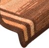 vidaXL Treppenmatten Selbstklebend 15 Stk. Braun 65x21x4 cm 322413 Bild 5