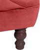Chesterfield Sofa 3-Sitzer Kaylin Samtvelours ziegel Bild 4