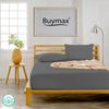 Buymax Kissenbezüge Kissenbezug 100% Baumwolle Premium Jersey, (2 Stück), Kissenhüllen, Reißverschluss, atmungsaktiv, unifarben, einfarbig Bild 3