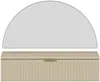 Vente-unique - FRALYN Schminktisch Holz, Platte Beige - B 35 cm x H 60 cm x L 80 cm Bild 5