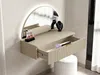 Vente-unique - FRALYN Schminktisch Holz, Platte Beige - B 35 cm x H 60 cm x L 80 cm Bild 2