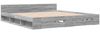 vidaXL Bettgestell mit Schubladen Grau Sonoma 200x200cm Holzwerkstoff 3280725 Bild 3