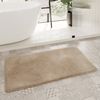 Homie Living Badematte Porto Azzurro, Höhe 30 mm, rutschhemmend beschichtet, fußbodenheizungsgeeignet, schnell trocknend, Polyester, rechteckig, Badteppich, uni, rechteckig & rund, waschbar, Badezimmerteppich Bild 5