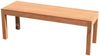 Premium Teak Wartebank Gartenbank Sitzbank Parkbank Holzbank nachhaltig 150cm Bild 3