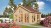 Fjordholz Gartenhaus Modell Bern 44 Farblos Bild 2