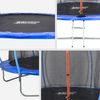 SENA X-Tramp Selection Trampolin Ø 366 cm, Gartentrampolin für 5 Kinder oder 4 Erwachsene, TÜV geprüft, 200 kg belastbar, mit Sicherheitsnetz, Randabdeckung und Polsterung, ideales Fitness- und Spielgerät für den Garten Bild 3