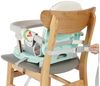 OUNUO Reisehochstuhl Sitzerhöhung Baby Tragbar Hochstuhl Booster Sitz mit Tablett Klappbar Bild 3