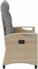vidaXL Gartenbank mit Kissen Beige und Hellgrau 105 x 60 x 112 cm 42026853 Bild 5