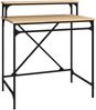 vidaXL Schreibtisch Sonoma-Eiche 80x50x90 cm Holzwerkstoff und Eisen 826705 Bild 2