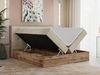 Boxspringbett, Schlafzimmerbett, Bettkasten - VENETO - 160 x 200 cm - Beige Velvet - H4 Bild 2