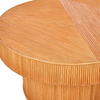 Couchtisch AIROLE Rattan Heller Holzfarbton Bild 5