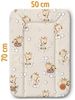 Totsy Baby Wickelauflage Wickelunterlage abwaschbar und wasserdicht - Wickelmatte zum Auflegen Bild 2