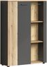 Highboard Esteban in grau und Eiche Evoke 90 x 132 cm Bild 2