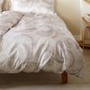 Elegante Mako Satin Bettwäsche Grandezza 24554-7 ecru Paisley 135x200 Bild 4