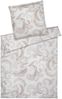 Elegante Mako Satin Bettwäsche Grandezza 24554-7 ecru Paisley 135x200 Bild 2