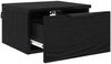 vidaXL Nachttisch 2 pcs Schwarz Eichen-Optik 34 x 30 x 20 cm 880814 Bild 5