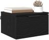 vidaXL Nachttisch 2 pcs Schwarz Eichen-Optik 34 x 30 x 20 cm 880814 Bild 3