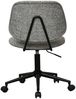 Bürostuhl Otal aus Boucle - Drehbar, Höhenverstellbar, Neigbar, Grau Bild 5