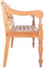 vidaXL Batavia-Sitzbank 98 cm Mahagoni Massivholz Hellbraun 246967 Bild 3