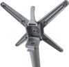 Tischgestell ILSE Doppelwangen - Aluminium Silberoptik 72x60x102cm | Tischuntergestell Tischbeine Bild 2