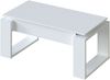 Couchtisch >Nova< höhenverstellbar in Artik-Weiß - 105x45x55 (BxHxT) Bild 5