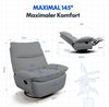 FLEXISPOT Sessel Schaukelsessel gemütlicher TV-Sessel, Relaxsessel (Drehsessel mit Rocking, Ruhesessel für Senioren & Stillenden), Versteckter Stauraum, 105° - 145° verstellbar, 159 KG belastbar Bild 2