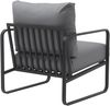 CLP Lounger Manea mit Metallgestell,grau Kunstleder Bild 5