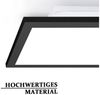 ZMH LED Deckenleuchte mit Smart RGB Hintergrundbeleuchtung Panel Flach Rund/Quadratisch, Dimmbar, LED fest integriert, Tageslichtweiß Bild 4