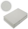Doppelpack Jersey Spannbettlaken Premium Silber 180 - 200 x 200 cm Bild 2