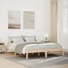 vidaXL Massivholzbett Extra Lang ohne Matratze 160x210 Kiefernholz 852408 Bild 1