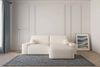 Ecksofa Oval mit Schlaffunktion | Bettkasten | beidseitig montiernar Bild 4