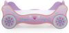 Kinderbett >Saphira< in Rosa aus MDF Glanz lackiert - 94x90x213,4cm (BxHxT) Bild 3