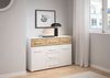 rauch Kombikommode Sideboard Kommode Schubladenkommode Türenkommode BOSTON-EXTRA (B/H/T: 120/81/42 cm), mit 6 geräumigen Schubladen, Einlegeböden verstellbar MADE IN GERMANY Bild 2
