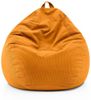 Lumaland Sitzsack Comfort Line Sitzsack Fein Cord M, 120 L - bequemer Indoor Sofa Sessel, ideal zum Pouf - EPS Perlen Bean Bag mit Füllung - Indoor Sitzsessel Bild 2