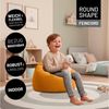 Lumaland Sitzsack Comfort Line Sitzsack Fein Cord M, 120 L - bequemer Indoor Sofa Sessel, ideal zum Pouf - EPS Perlen Bean Bag mit Füllung - Indoor Sitzsessel Bild 3