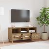 vidaXL TV-Schränk Kunsthandwerk Eiche 102 x 36 x 50 cm Holzwerkstoff 8004200 Bild 5