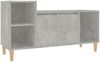 vidaXL TV-Schrank Betongrau 100 x 35 x 55 cm Holzwerkstoff [821176] Bild 2