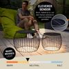 LUMALAND Beistelltisch 2er-Set - LED, Solar & USB - in- & outdoor - pflegeleicht Bild 4