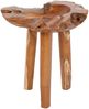 Teak Beistelltisch BIG BOWL ca. 50cm Nachttisch Blumenhocker Massivholz Teaktisch Bild 2