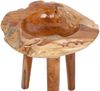 Teak Beistelltisch BIG BOWL ca. 50cm Nachttisch Blumenhocker Massivholz Teaktisch Bild 5