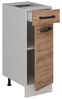 Küchenunterschrank R-Line Goldkraft Eiche 30 cm ohne Arbeitsplatte Vicco Bild 3