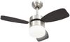 vidaXL Deckenventilator mit Licht und Fernbedienung 76 cm Dunkelbraun 51493 Bild 4
