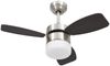 vidaXL Deckenventilator mit Licht und Fernbedienung 76 cm Dunkelbraun 51493 Bild 2